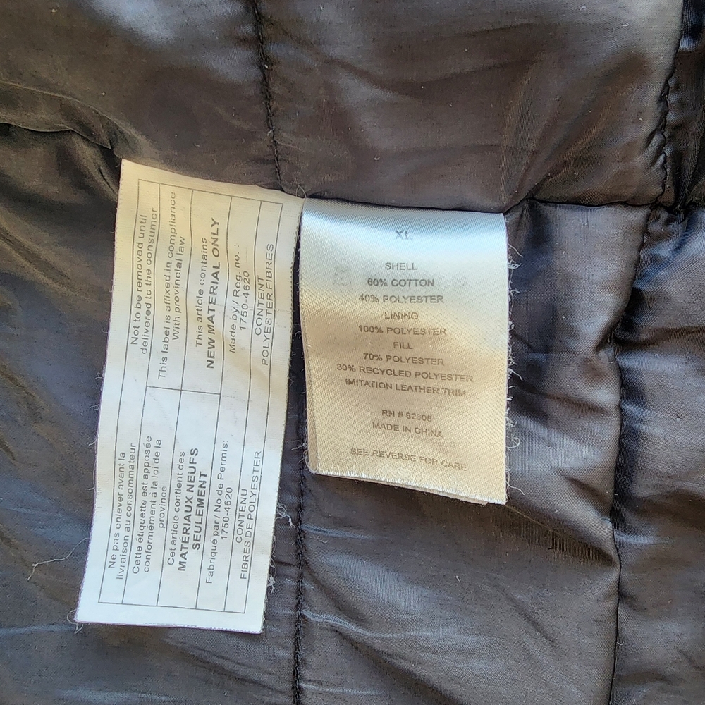 Rugged Elements Utility Jacket Men Size XL Plaid Camping Cotton Blend - Picture 13 of 16